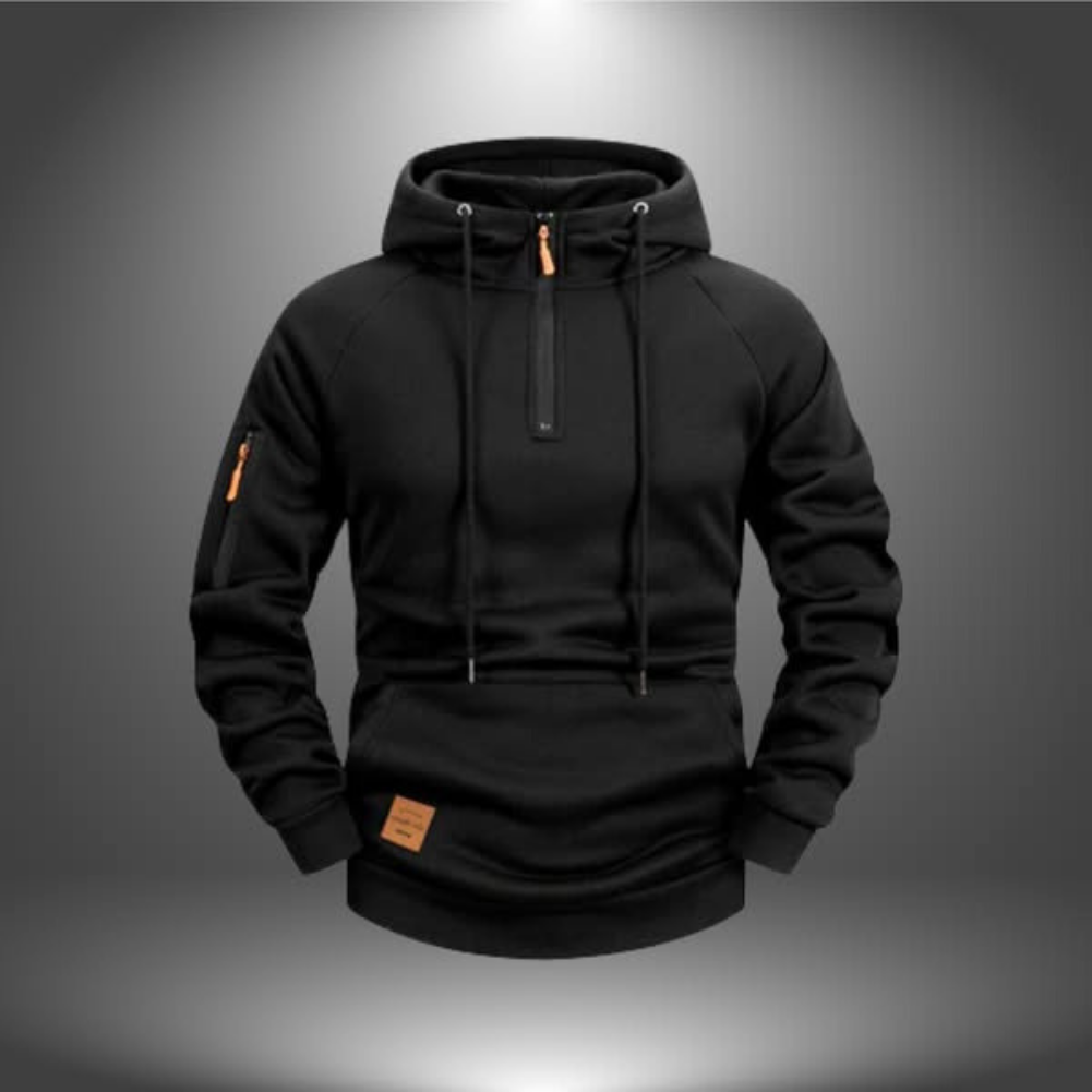 Beck | Half-Zip Hooded Sweatshirt