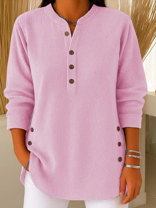 Nives | Longline Henley Tunic