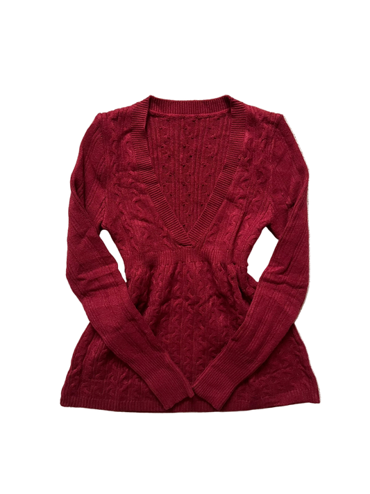 Carol | Babydoll Knit Jumper