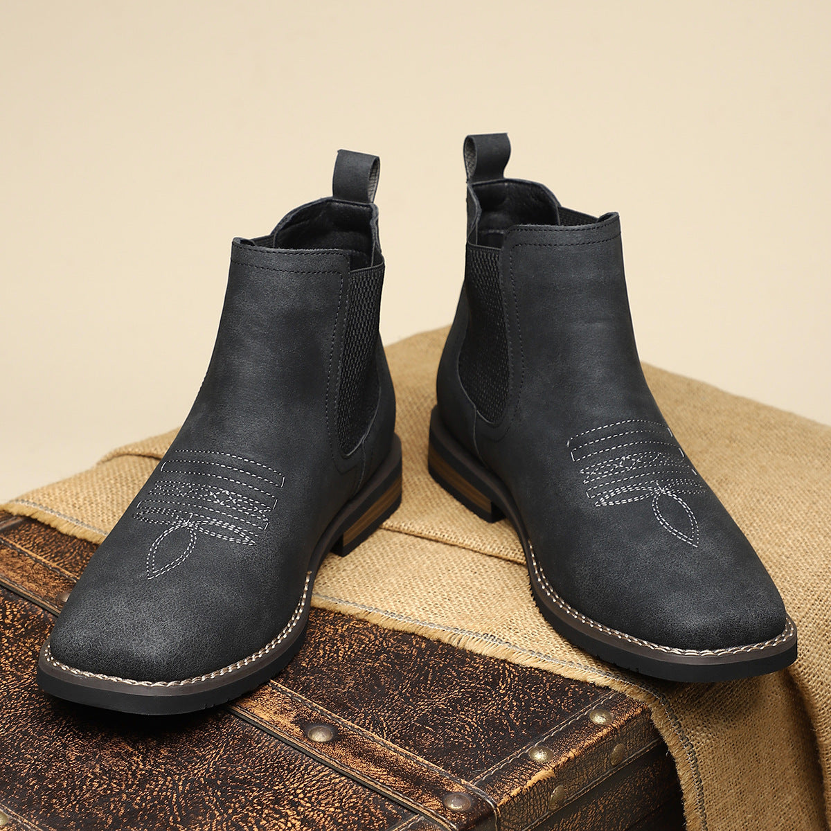 Colby | Elasticated Chelsea Boot