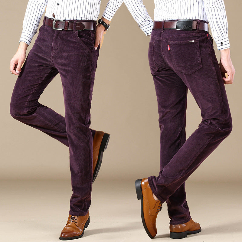 Adler | Stretch Corduroy Trousers
