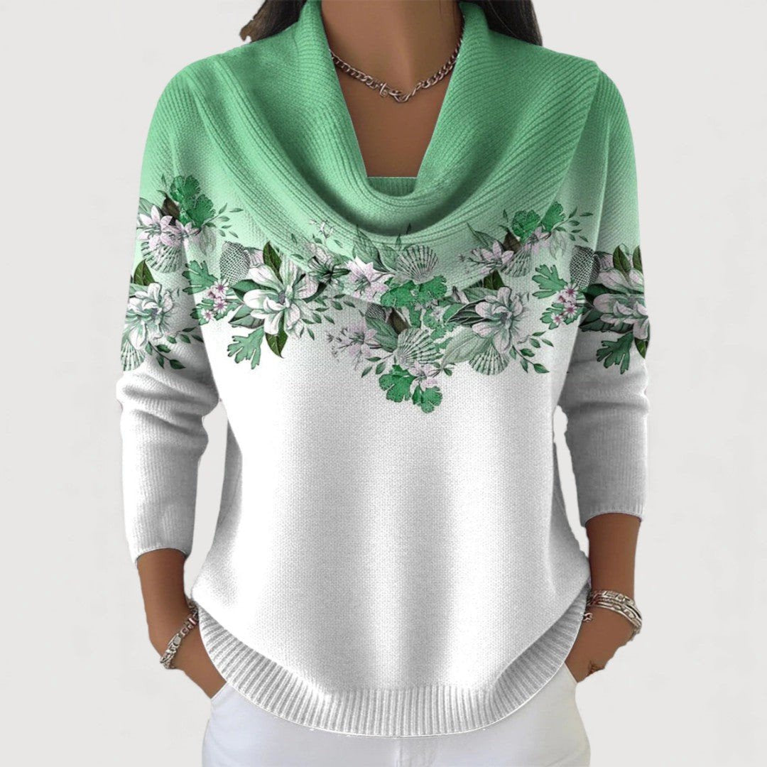 Kelli | Floral Knit Jumper