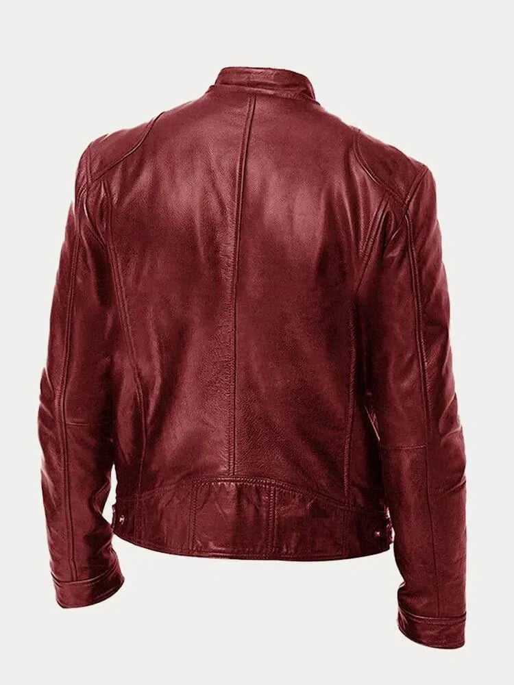 Mike | Vegan Leather Biker Jacket