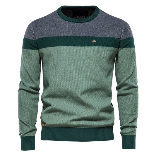 Magnus | Ribbed Cotton Crew Jumper