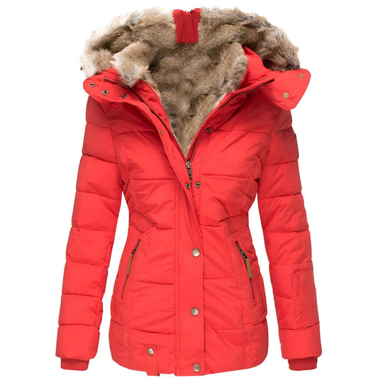 Annamarie | Quilted Hooded Coat