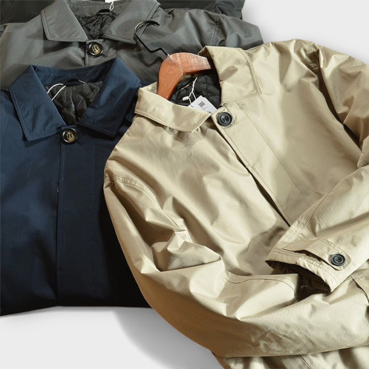 Marco | Long Technical Overcoat
