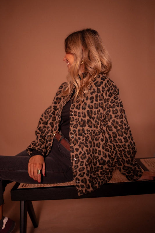 Francie | Leopard Print Jacket