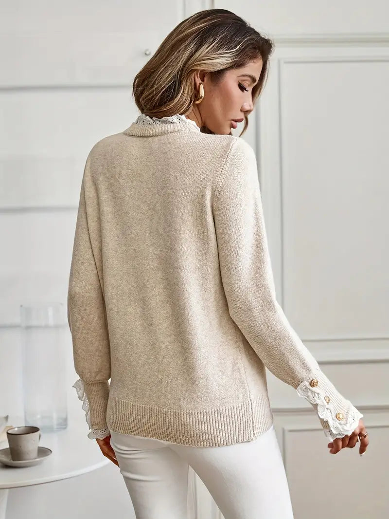 Sabine | Fine Knit Round-Neck Jumper