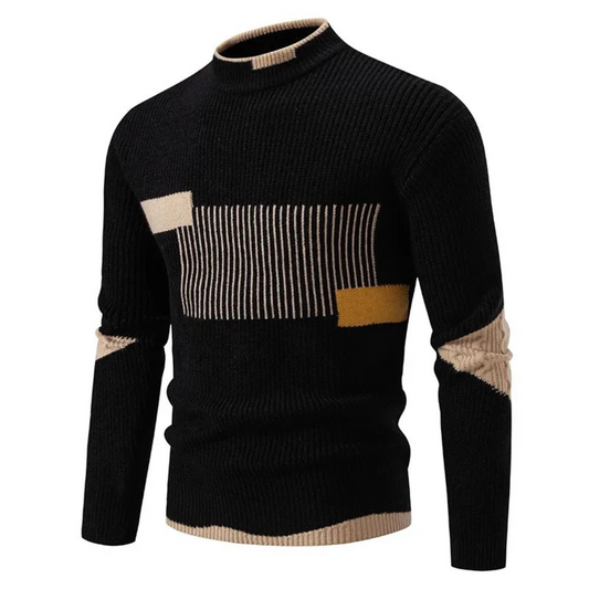 Jurgen | Patterned Crew Jumper