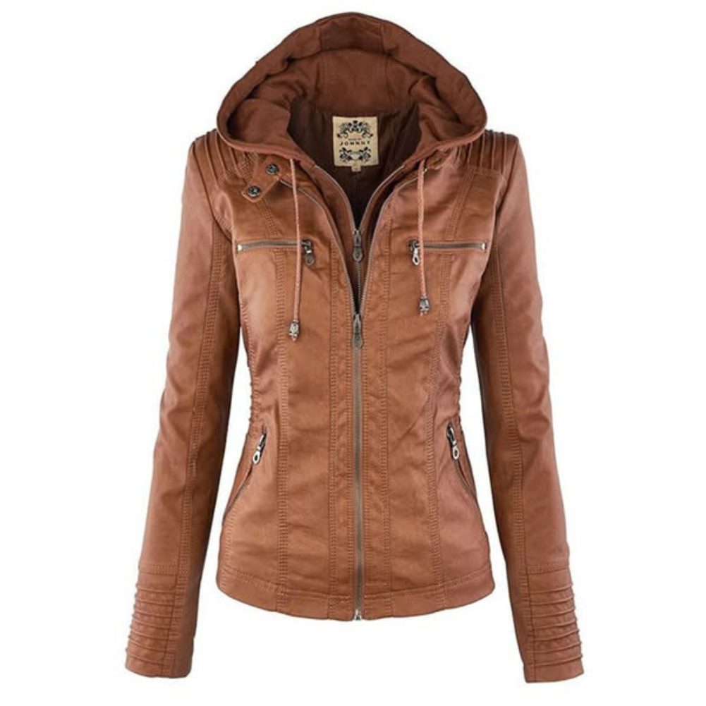Kayla | Faux Leather Jacket