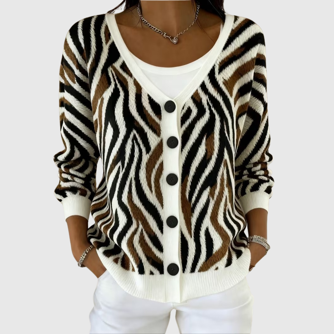 Gemma | Button-Through Knit Jacket