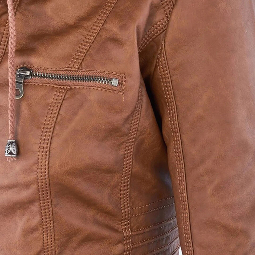 Kayla | Faux Leather Jacket