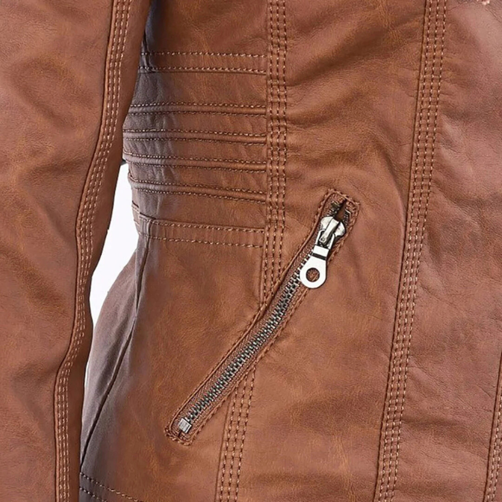 Kayla | Faux Leather Jacket