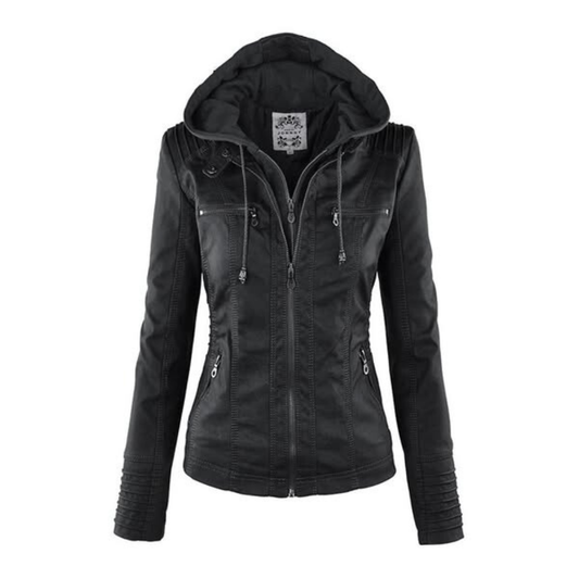 Kayla | Faux Leather Jacket