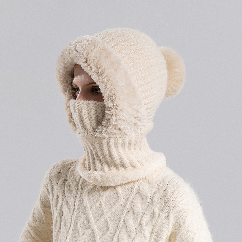 Alpina | Three-in-One Knitted Hood