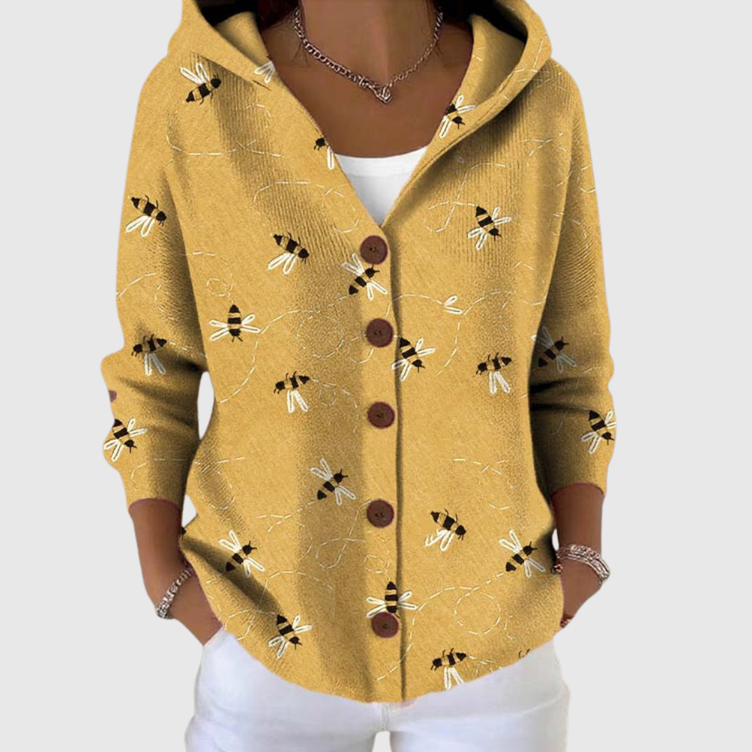 Isabella | Hooded Knit Jacket