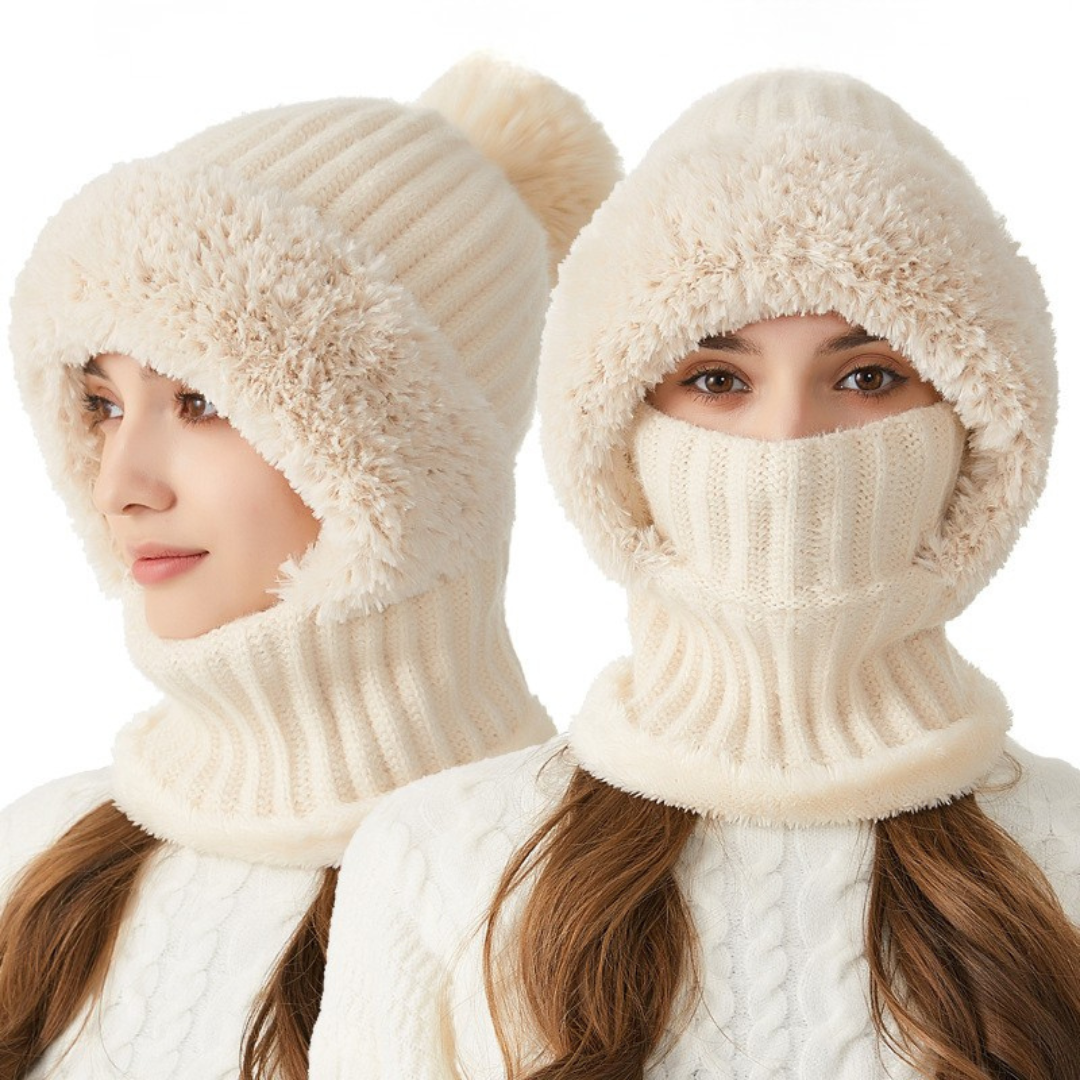 Alpina | Three-in-One Knitted Hood