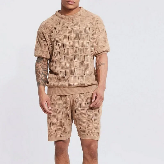 Moreno | Open-Weave Knit Set