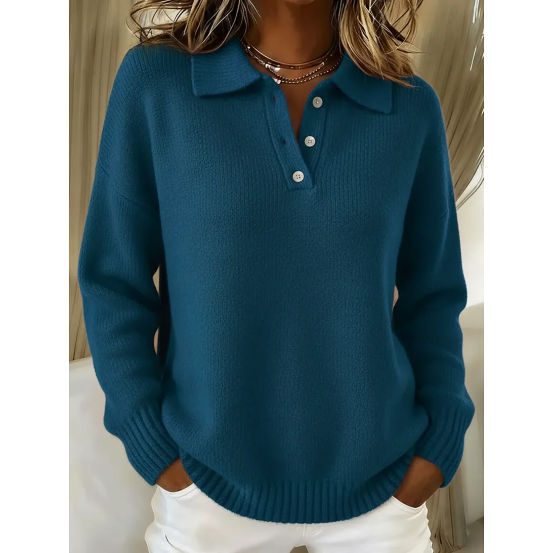 Marina | Polo Collar Jumper