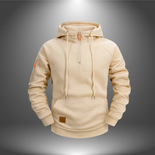 Beck | Half-Zip Hooded Sweatshirt