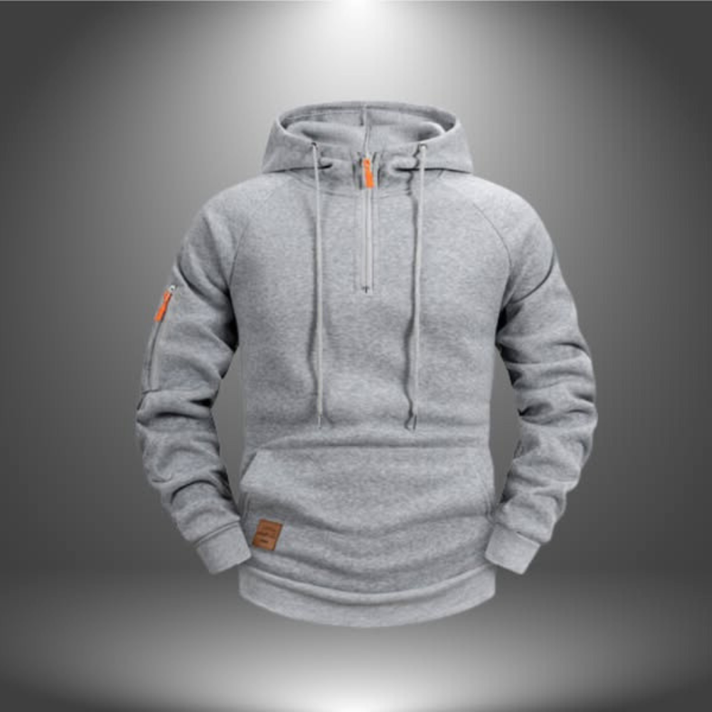 Beck | Half-Zip Hooded Sweatshirt