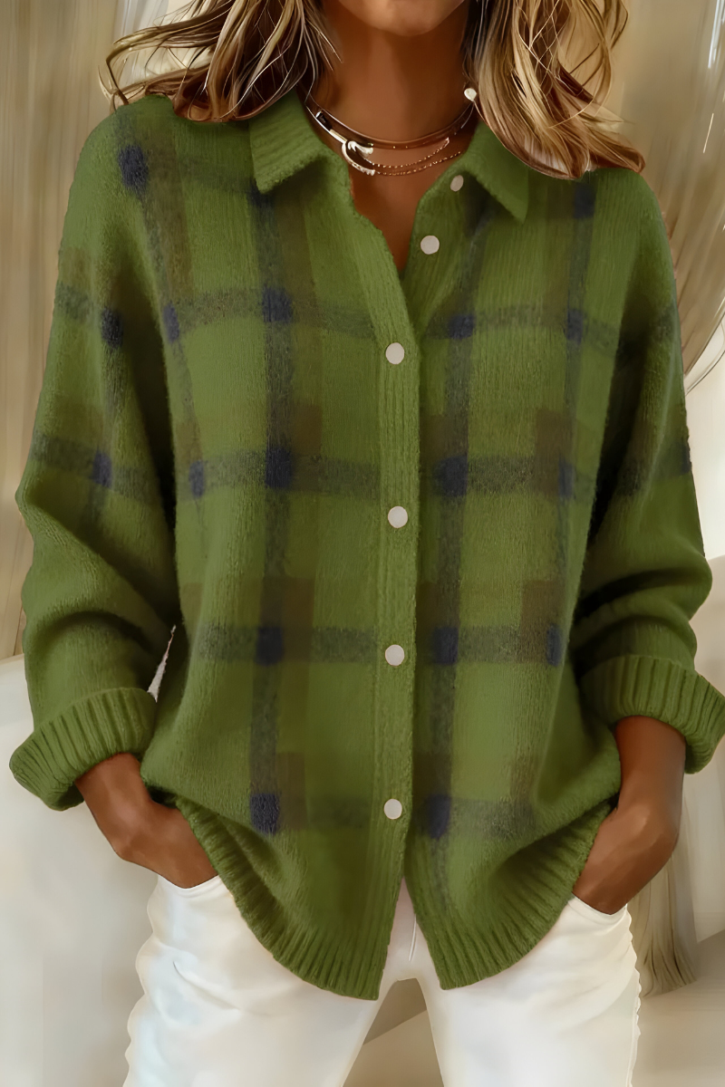 Candida | Check Cardigan