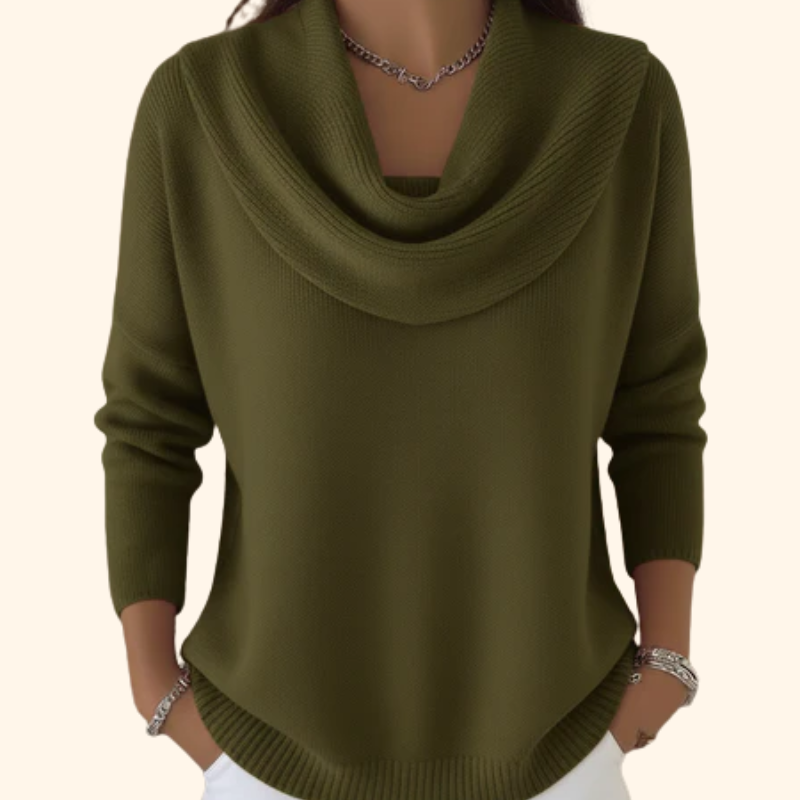 Iole | Cowl Neck Jumper