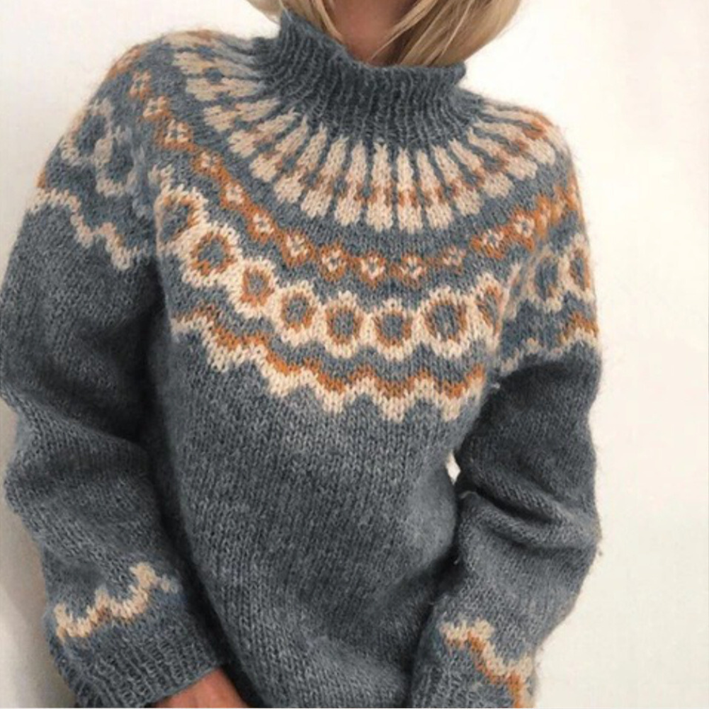 Sylvia | Relaxed Roll Neck Jumper