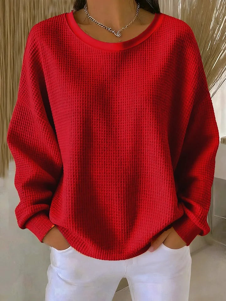 Norma | Embossed Knit Jumper