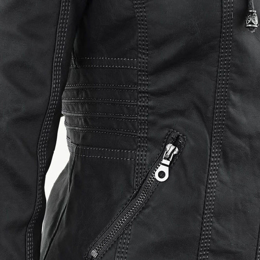 Kayla | Faux Leather Jacket