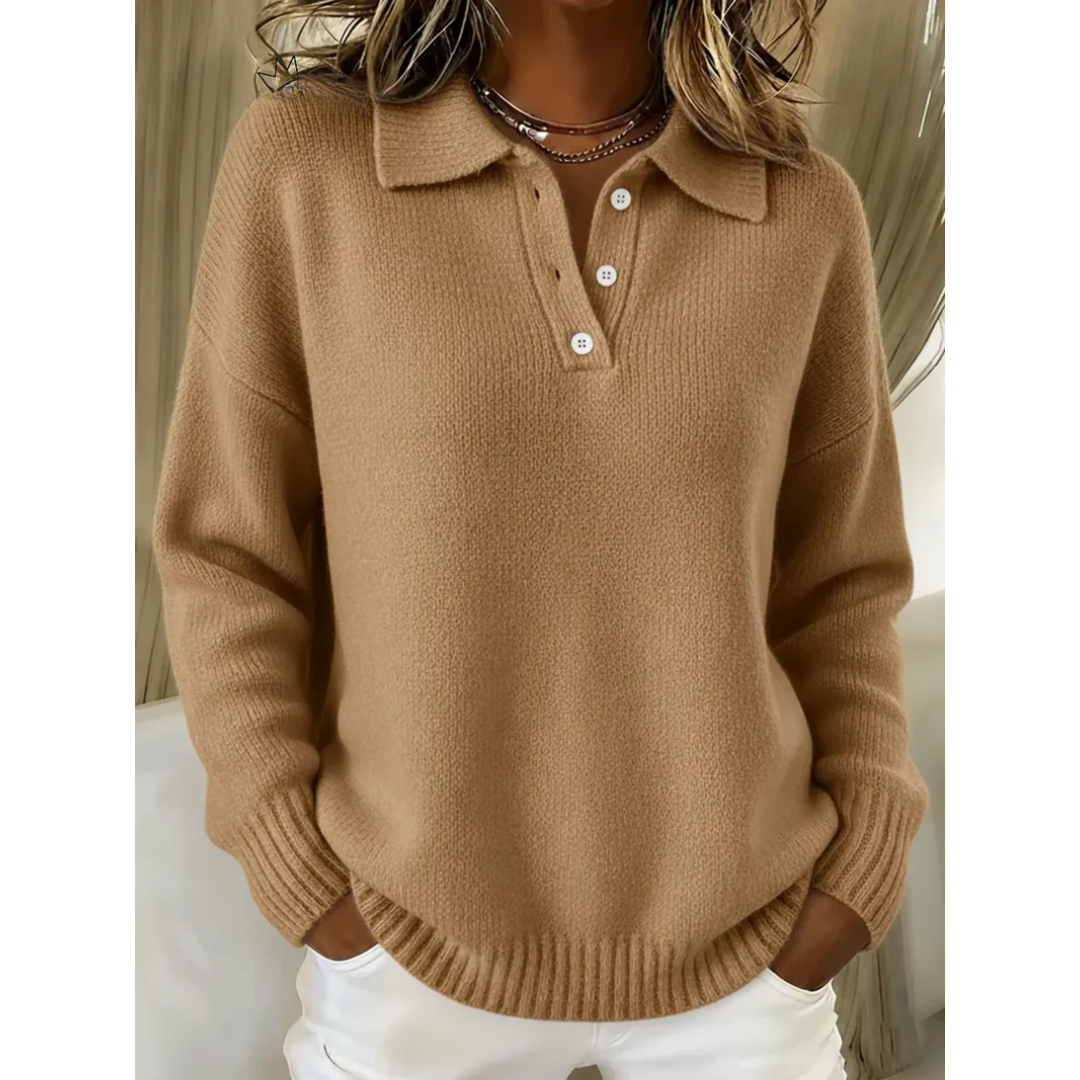 Marina | Polo Collar Jumper