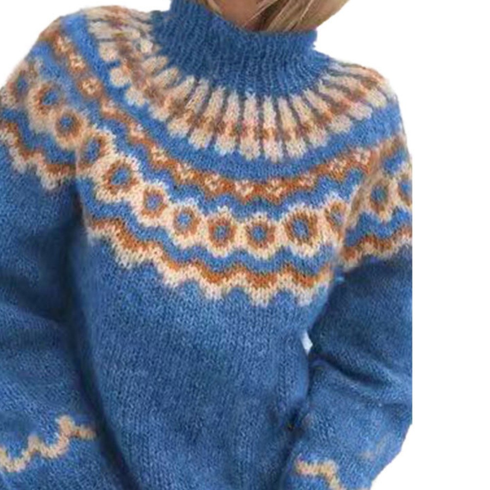 Sylvia | Relaxed Roll Neck Jumper