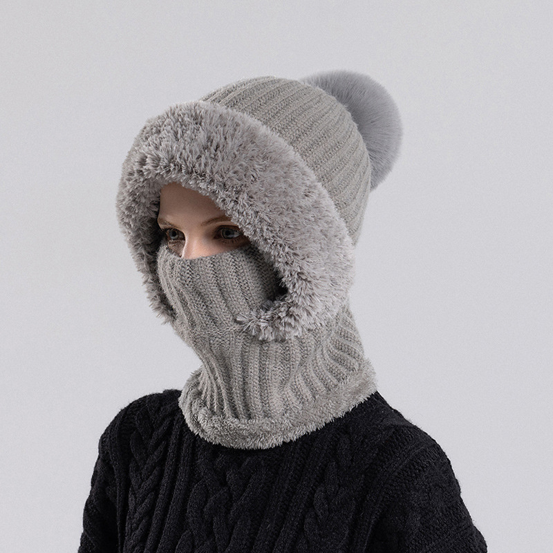 Alpina | Three-in-One Knitted Hood