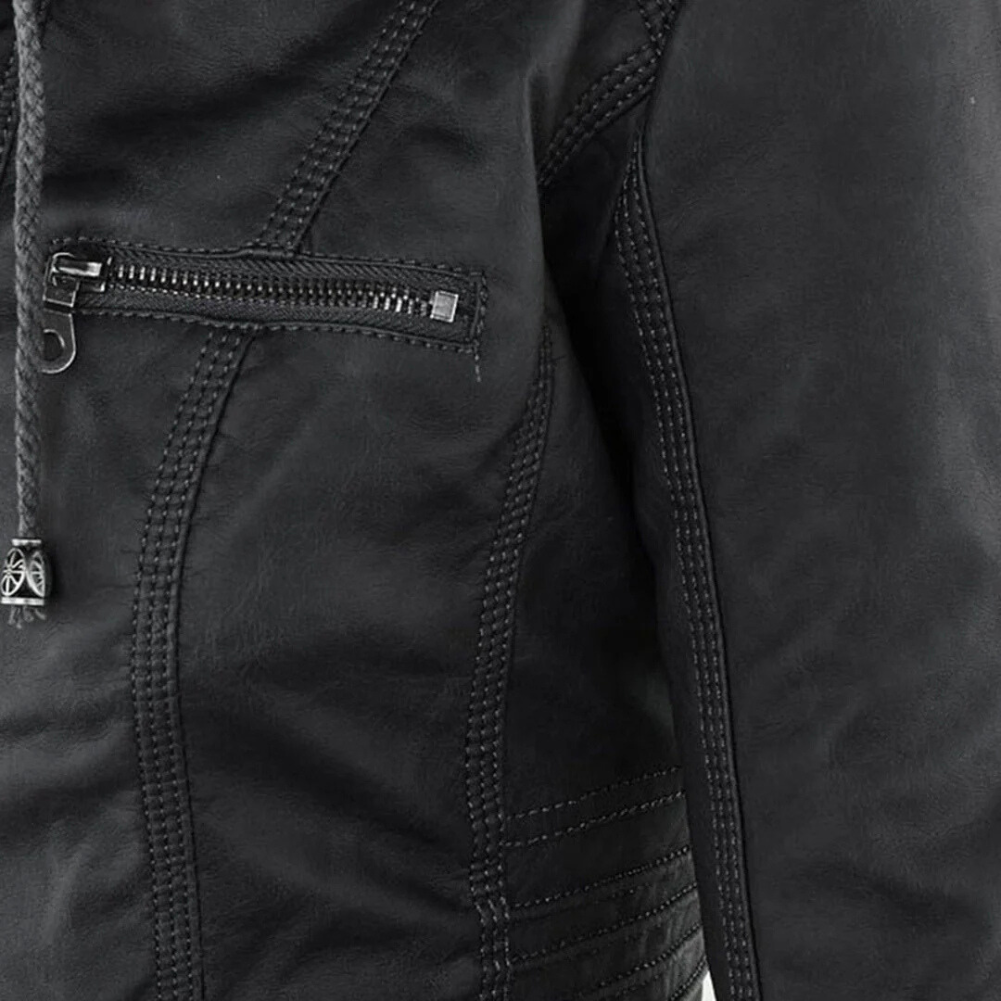 Kayla | Faux Leather Jacket