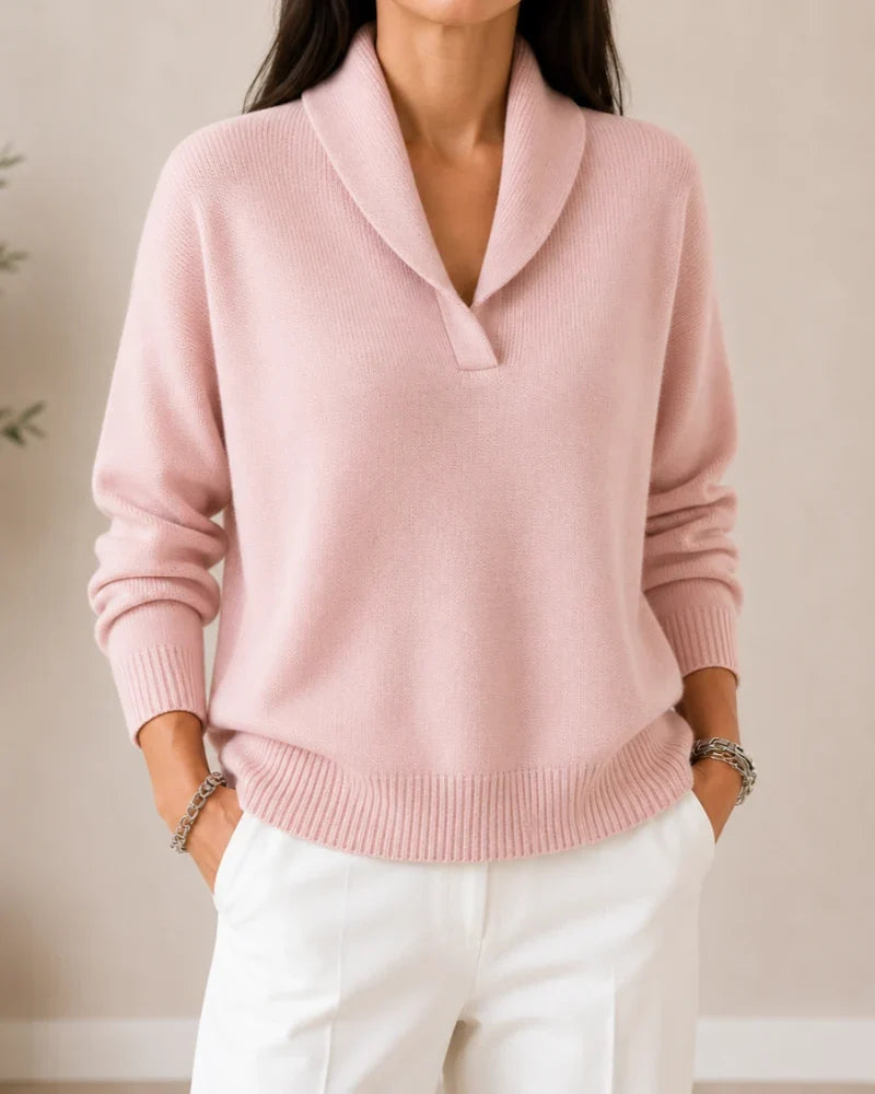 Elowen | Cosy V-Neck Jumper