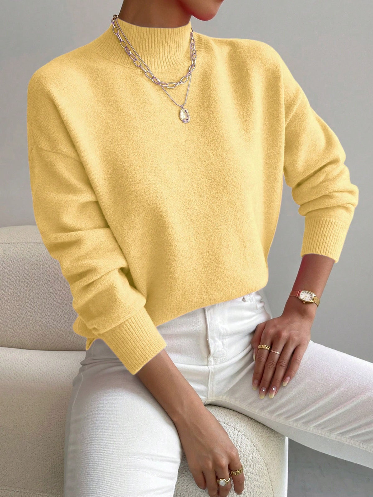 Brighid | Fine Knit Jumper