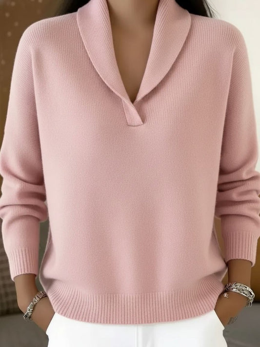 Topaz | V-Neck Knit Jumper