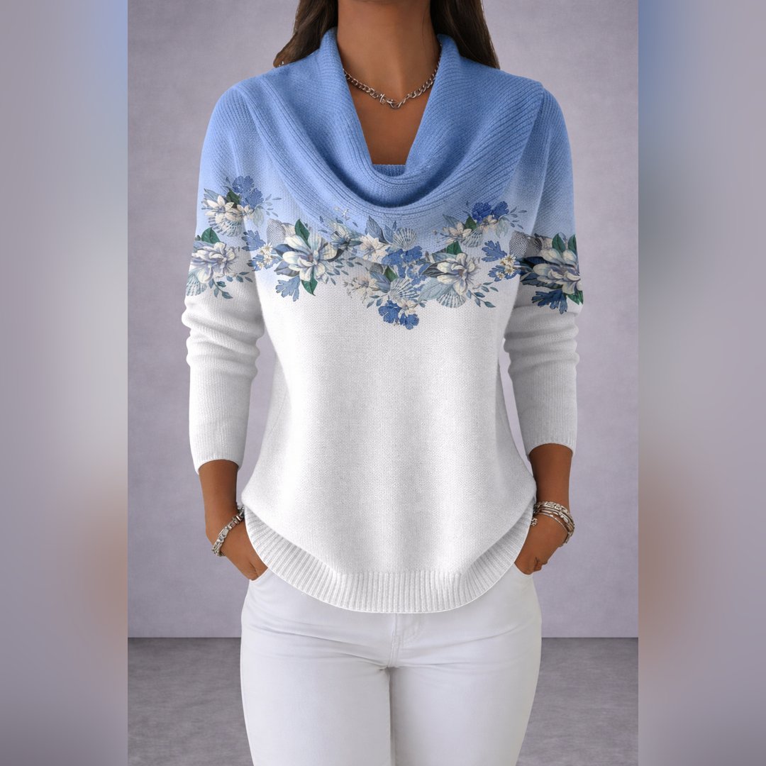 Kelli | Floral Knit Jumper