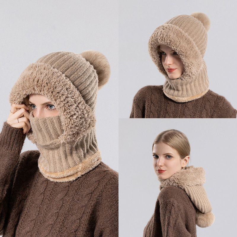 Alpina | Three-in-One Knitted Hood