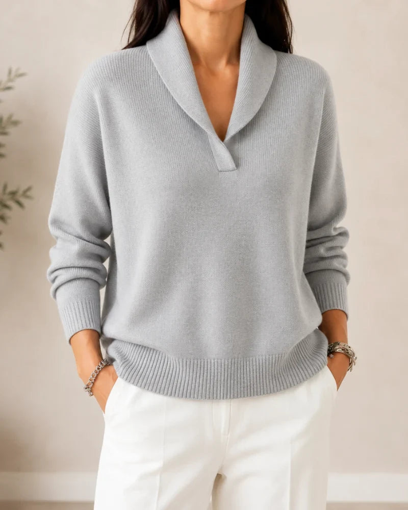 Elowen | Cosy V-Neck Jumper