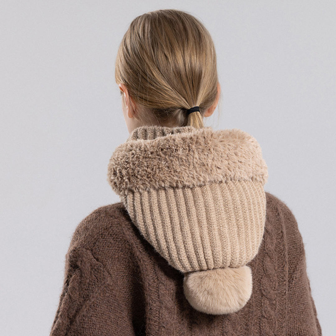 Alpina | Three-in-One Knitted Hood