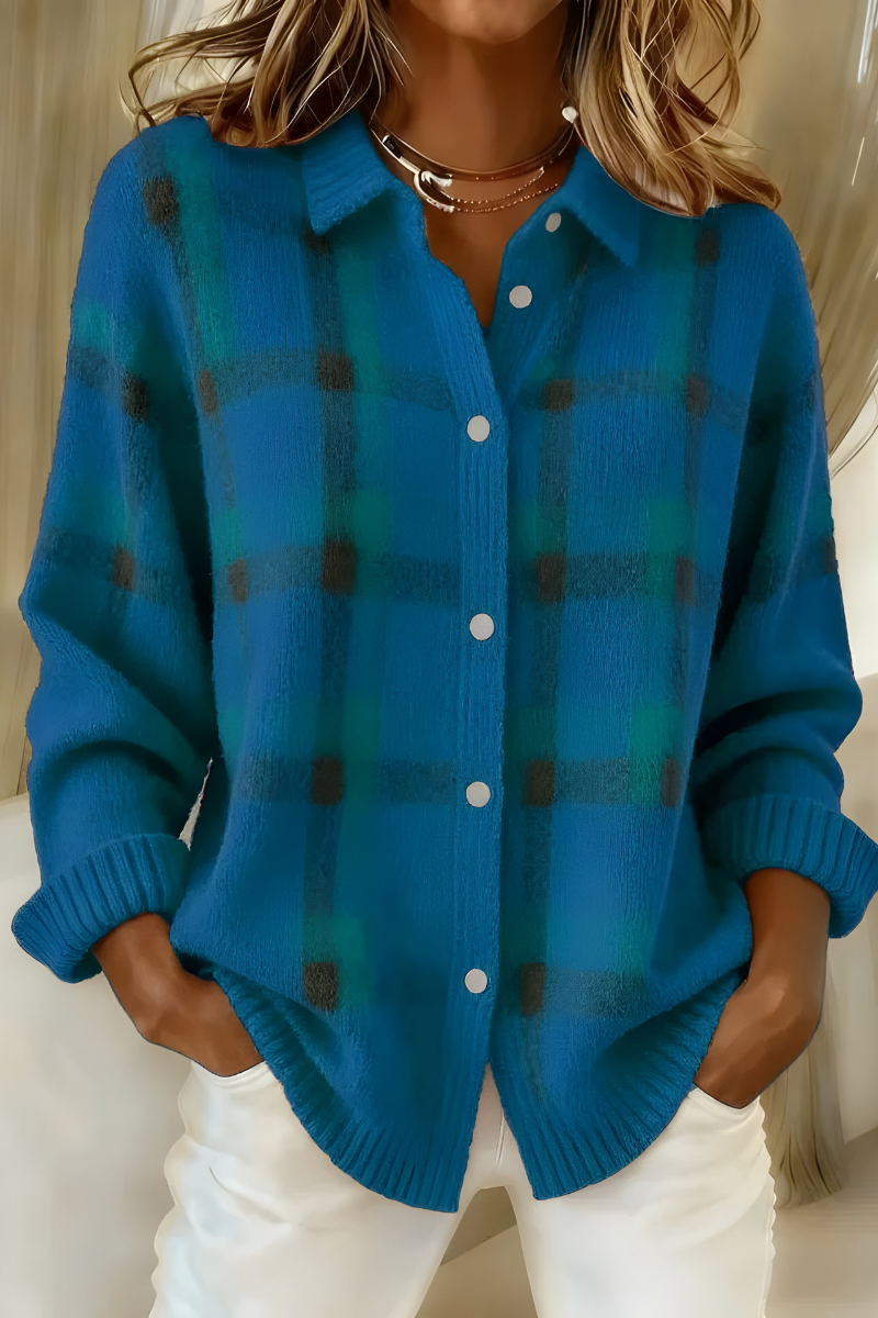 Candida | Check Cardigan