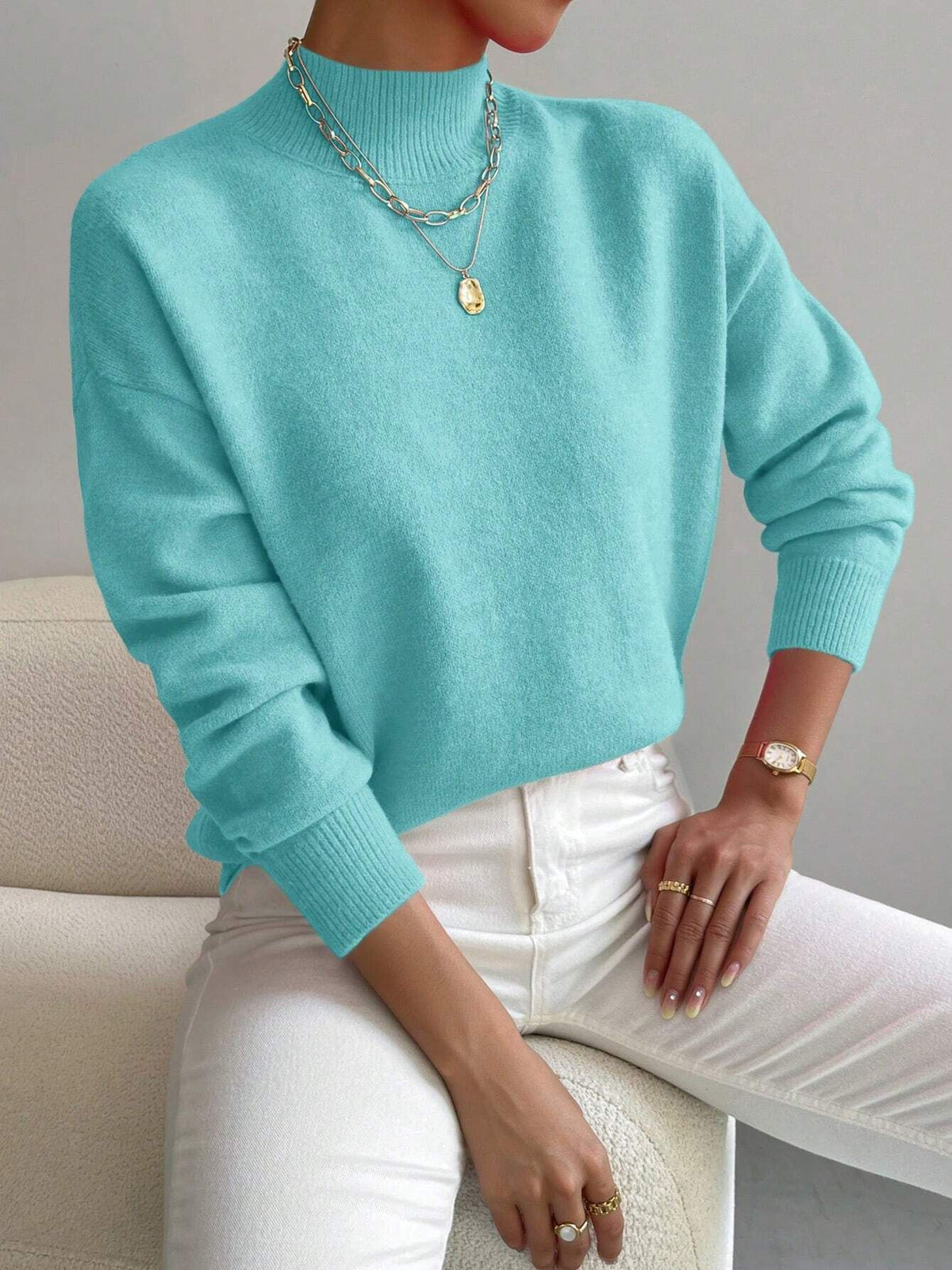 Brighid | Fine Knit Jumper