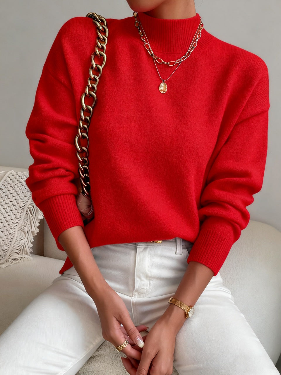 Brighid | Fine Knit Jumper
