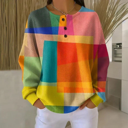 Palmira | Double-Layer Embossed Jumper