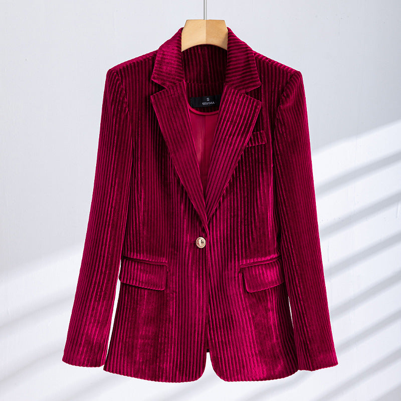 Ainsley | Corduroy Blazer