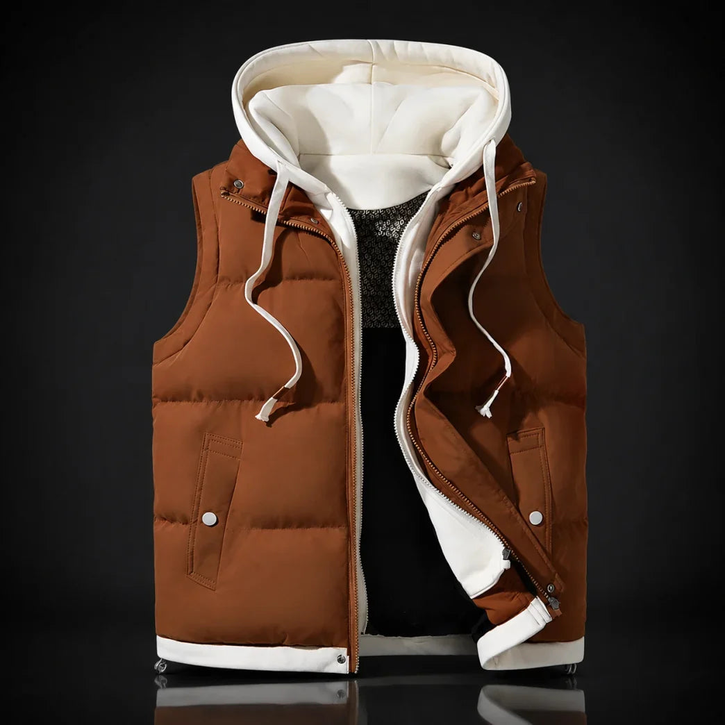 Wilson | Hooded Quilted Gilet