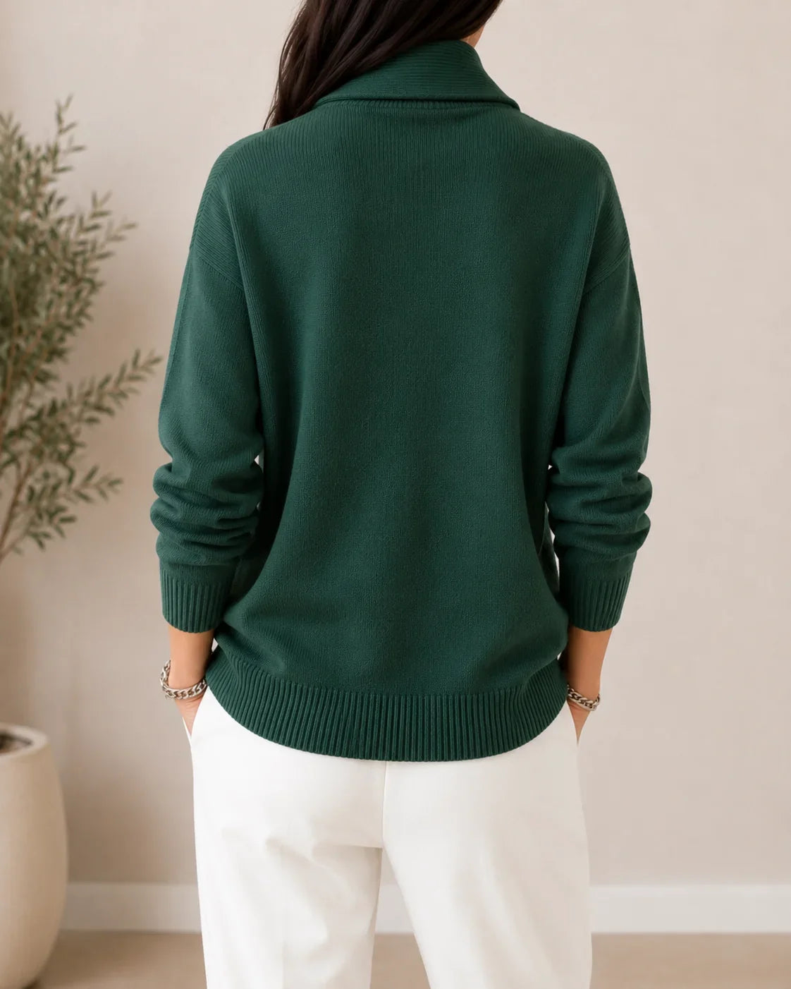 Elowen | Cosy V-Neck Jumper
