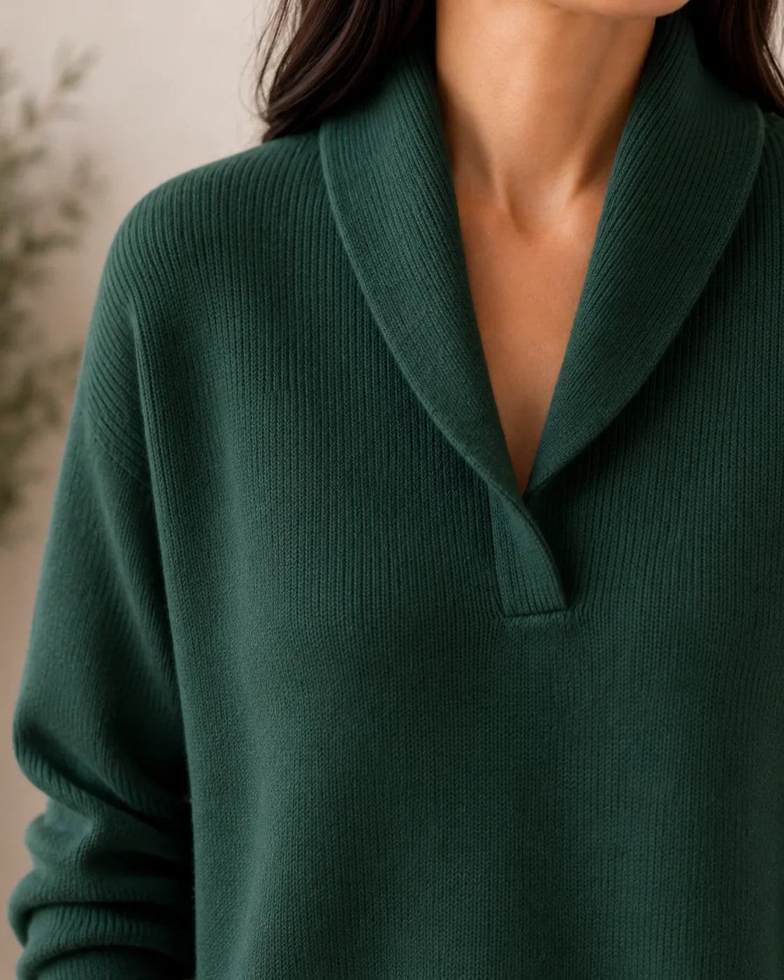 Elowen | Cosy V-Neck Jumper