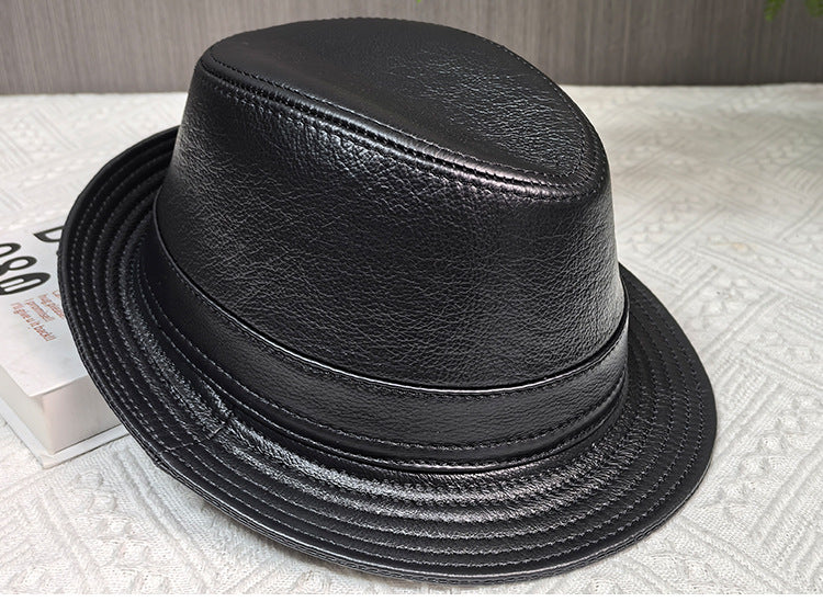 Rinaldi | Full Grain Leather Trilby